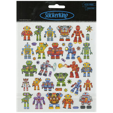 Tattoo King Sticker King Stickers - Robots