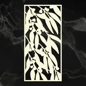 Artdeco Creations Sunburnt Country Laser Cut Coasterboard Silhouette - Tall Gumnuts 4.1"X8.4"