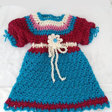Tyra Crochet Baby and Girl's Dress