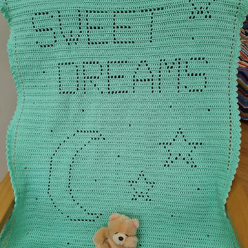 Sweet Dreams Filet Blanket