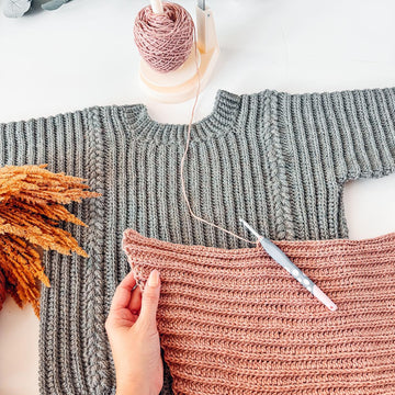 Autumn Wheat Child Sweater