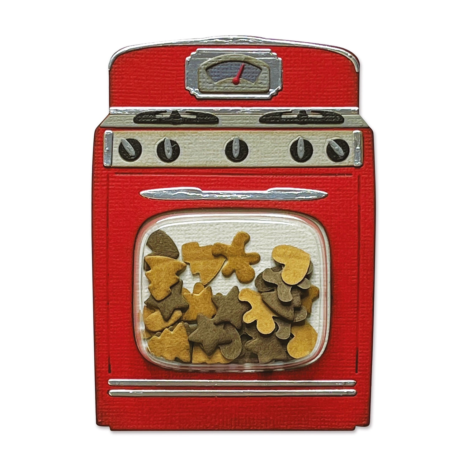 Sizzix Thinlits Die Set 12PK - Retro Oven