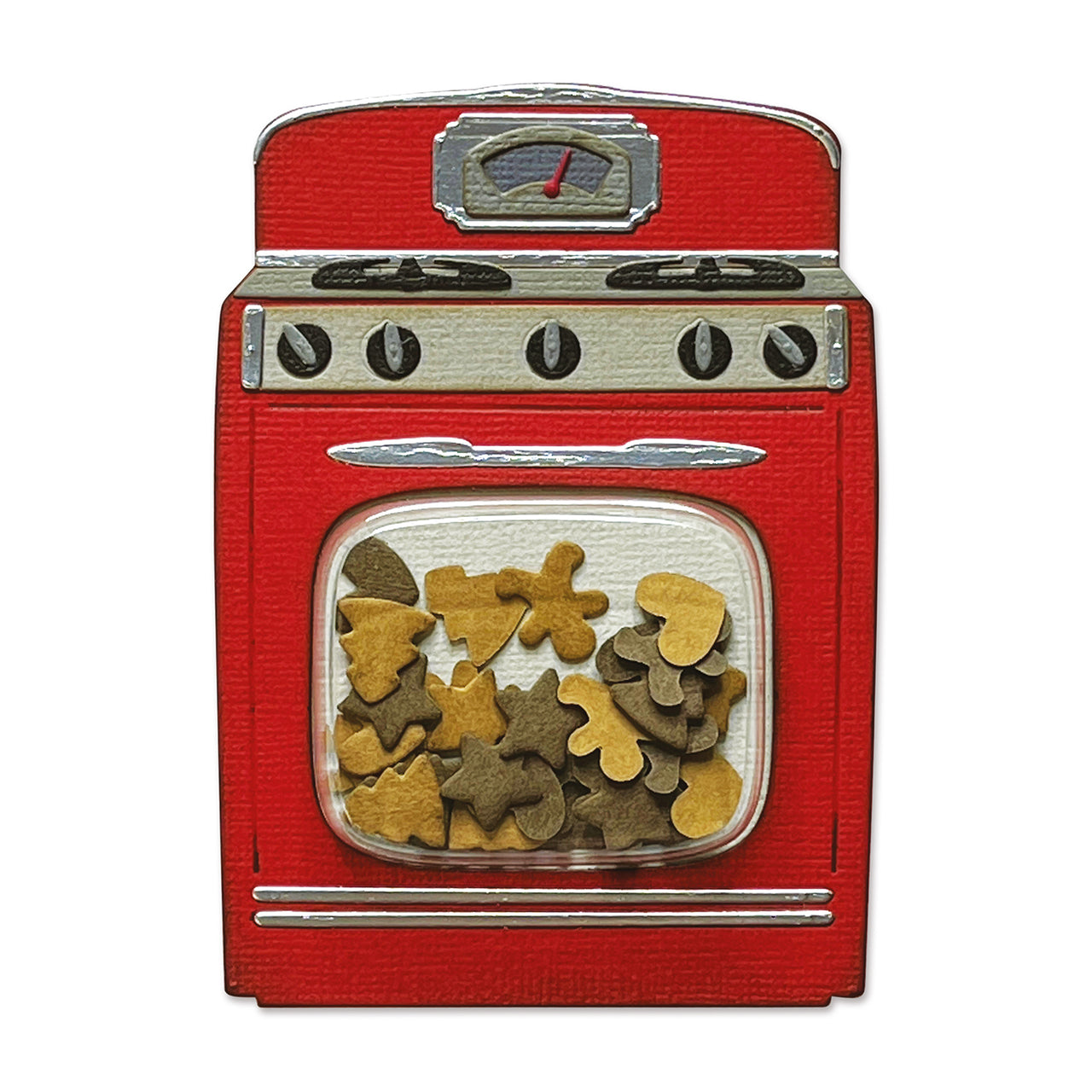 Sizzix Thinlits Die Set 12PK - Retro Oven