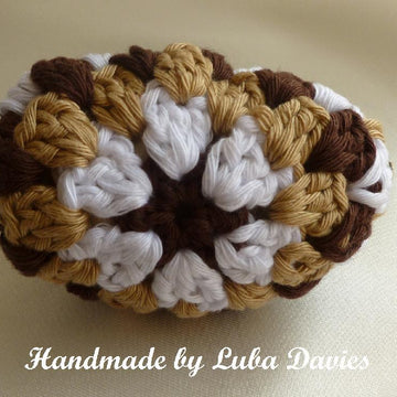 Crochet Coin Purse Capuccino