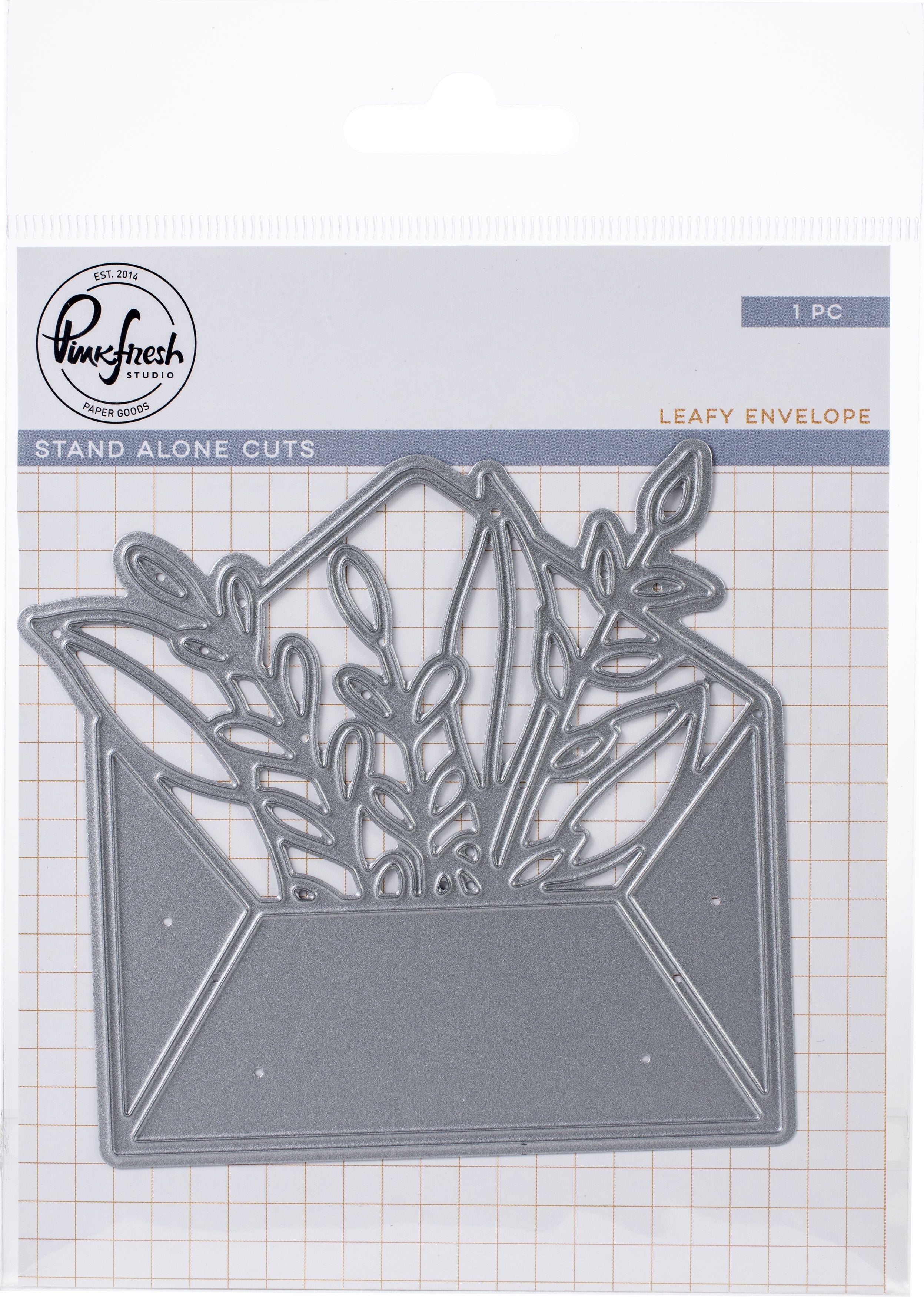 Pinkfresh Studio Die - Leafy Envelope