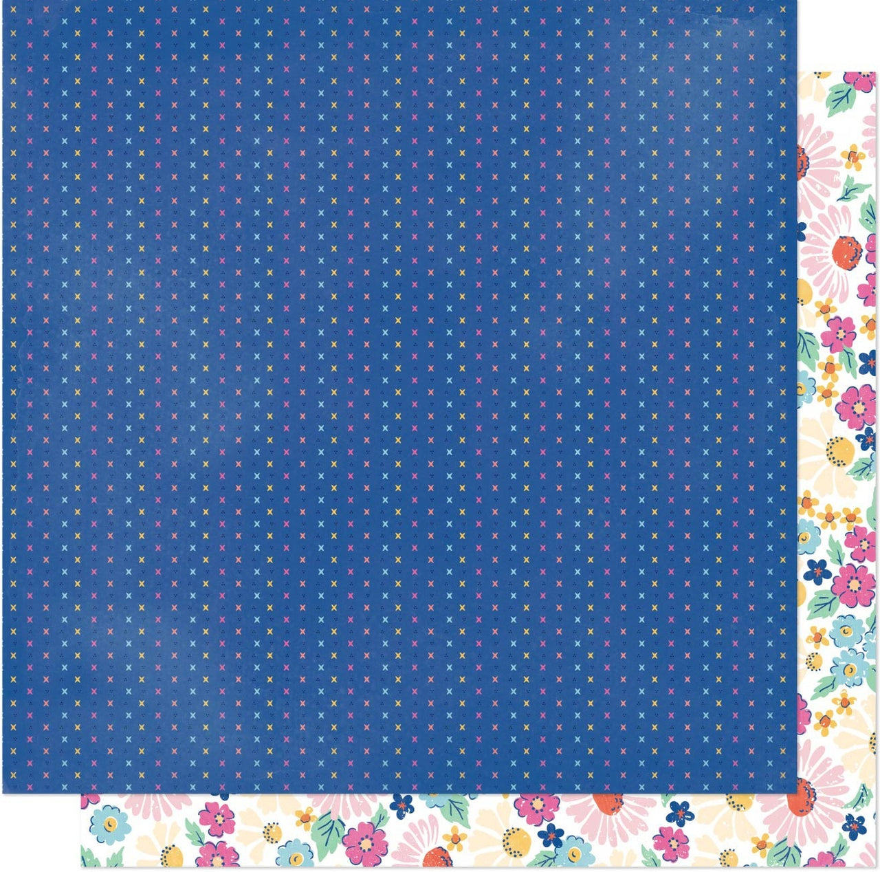 American Crafts Dear Lizzy She's Magic Double-Sided Cardstock 12"X12" 25/Pkg - Sparkle