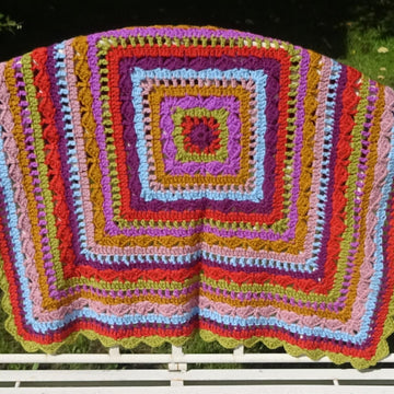 Sandlebridge Squares Blanket
