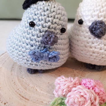 Bride and groom birds