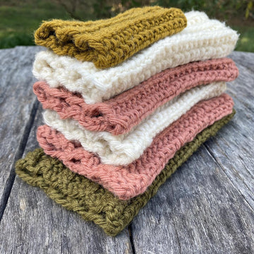 English Rib Handwarmers