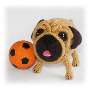 Dog Puppy Pug Crochet Pattern