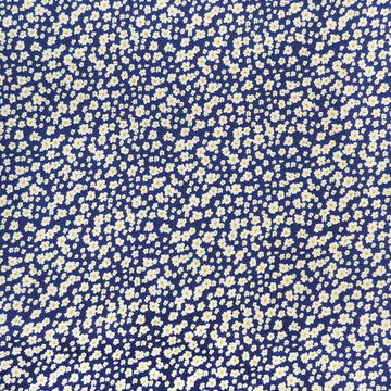 Lady McElroy Viscose Challis Lawn  - Moonshine Daisies