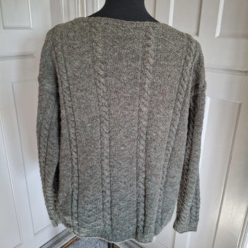 SKELBO, cardigan in Shetland wool