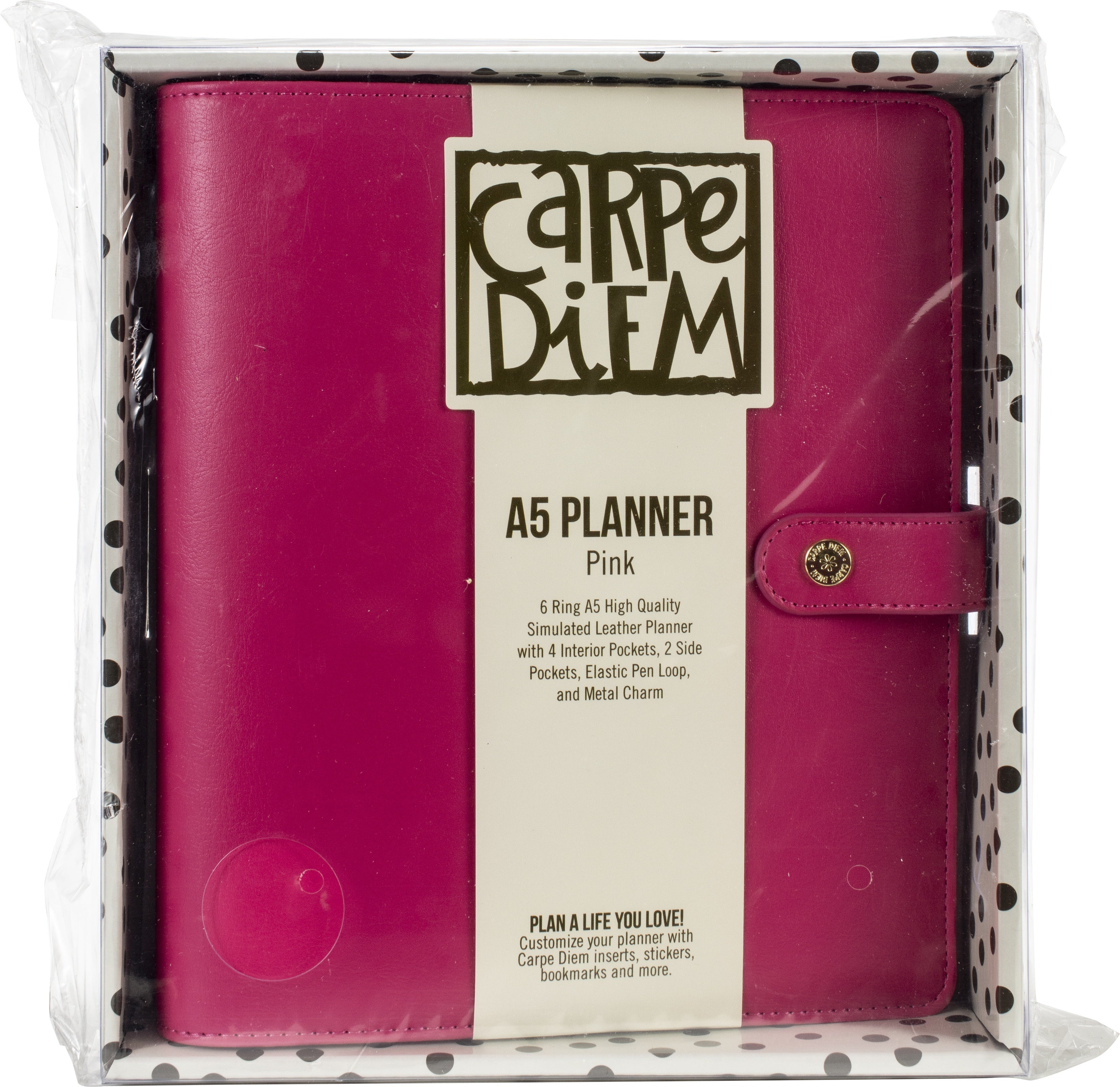 Carpe Diem A5 Planner - Pink