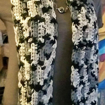 Crazy ink scarf