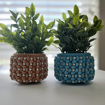 Beads and Popcorn Cozy