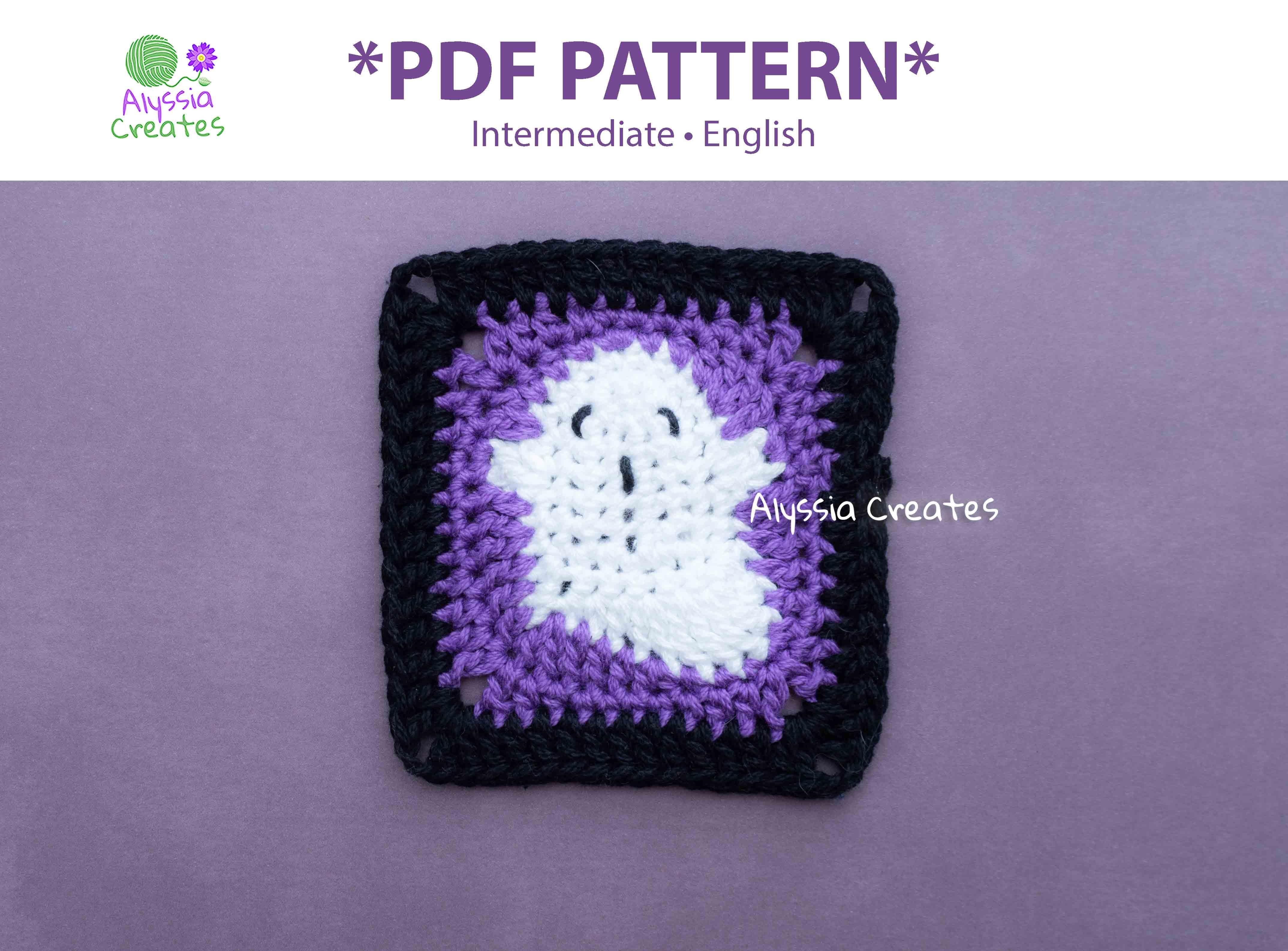 Ghost Granny Square