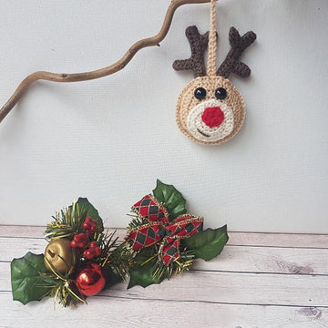 Christmas Reindeer Tree Decoration