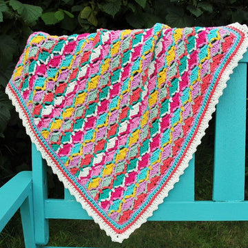 Fruity Crochet Blanket