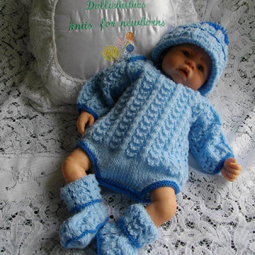 26. Reborn Doll's Envelope Neck Body Suit