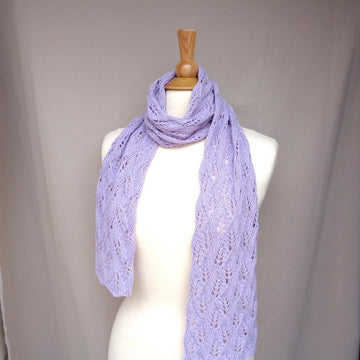 Lilac Petals Scarf