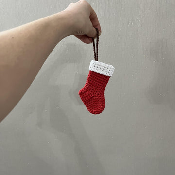 Christmas Stocking Decoration Crochet Pattern