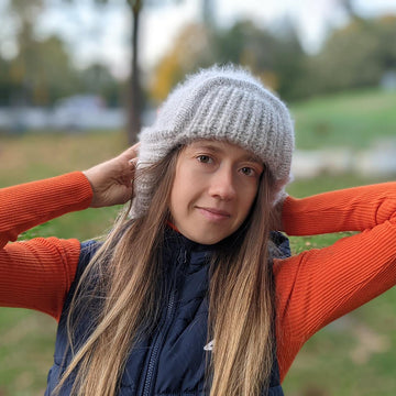 Knit Trapper Hat