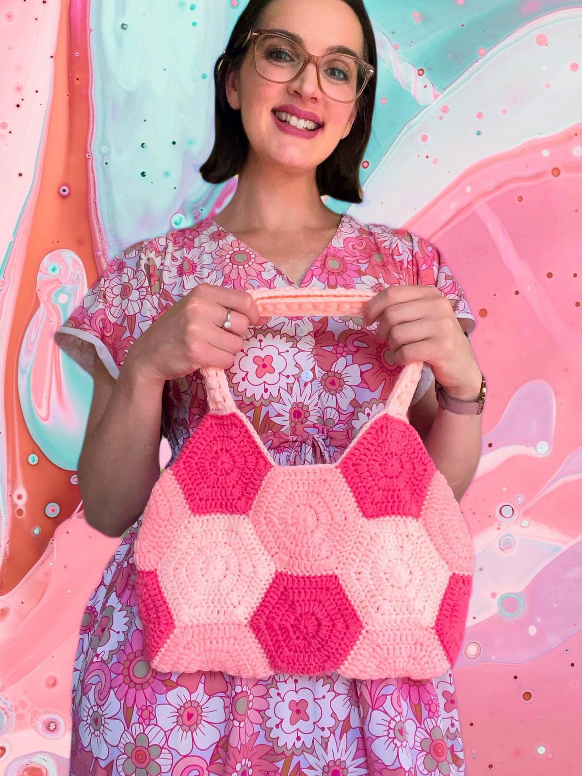 Easy Solid Hexagon Motifs