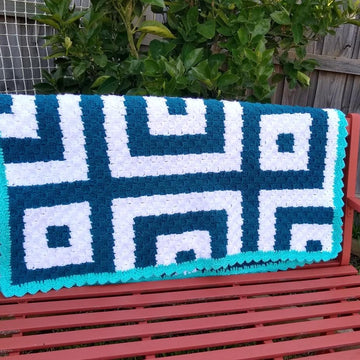 Connected Squares Blanket