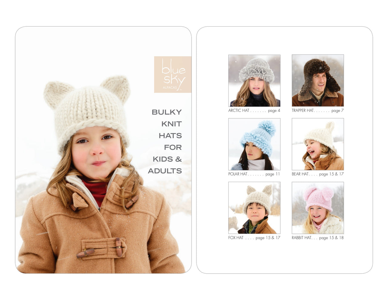 Blue Sky Fibers Bulky Hat Booklet PDF