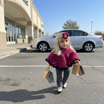 American Girl Poncho