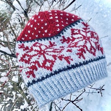 Selbu Snowfall Hat