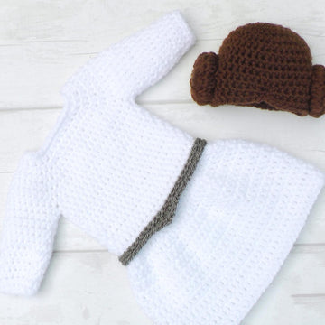 Princess Leia Dress Set