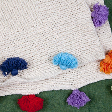 Cotton Tassel Blanket
