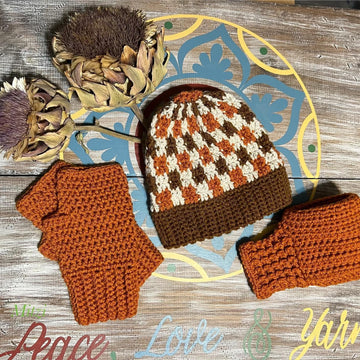 Twisted Plaid Beanie