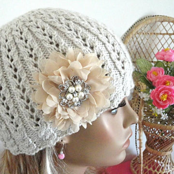 Knitting PATTERN Knitted Hat Girls Hats Womens Hats