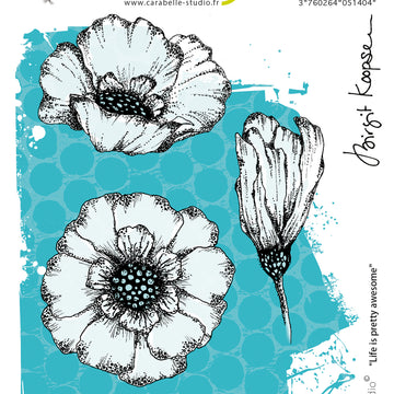 Carabelle Studio Cling Stamp A6 By Birgit Koopsen - Life Is Pretty Awesome