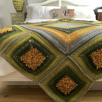 Dandelion Dance Afghan