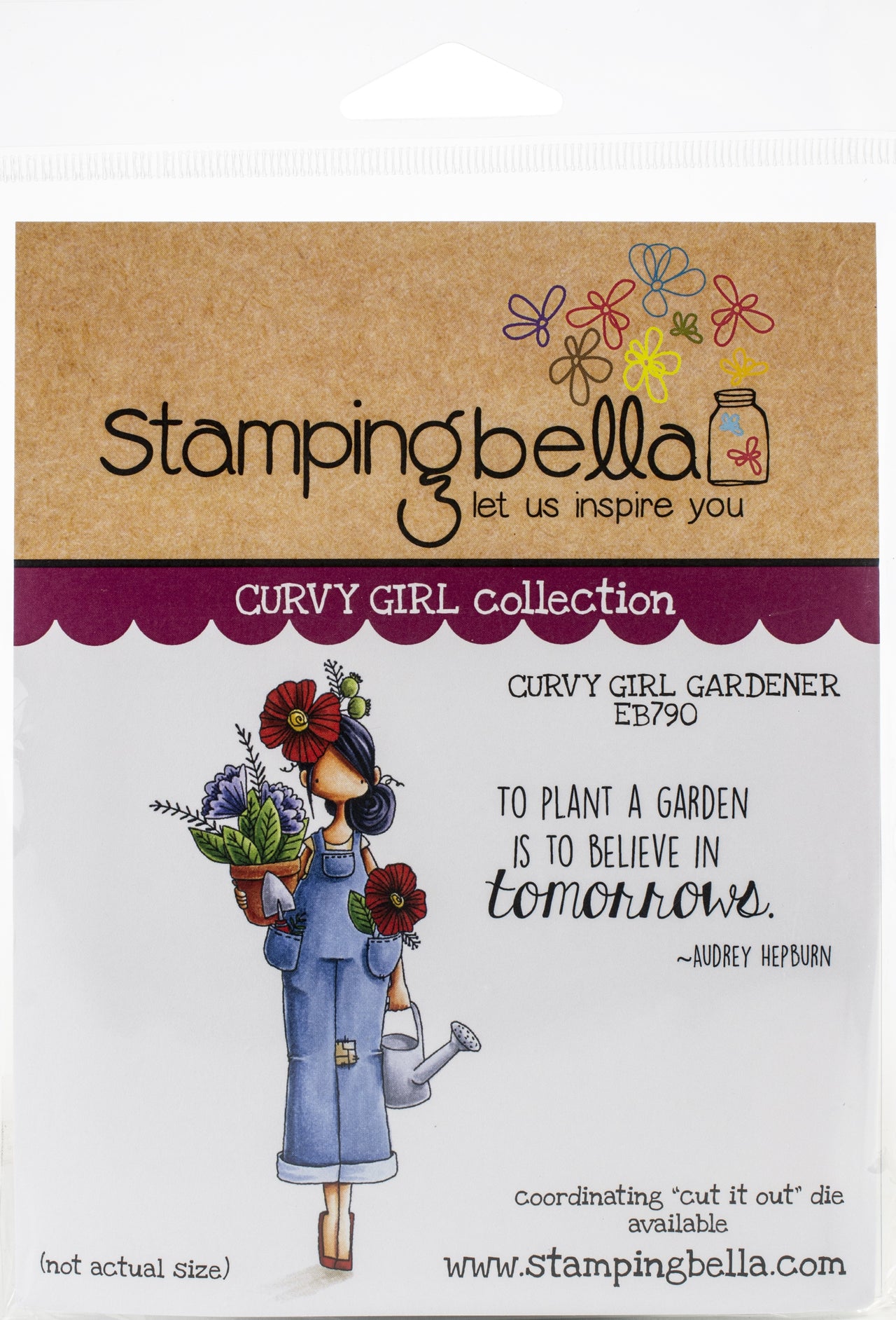 Stamping Bella Cling Stamps - Curvy Girl Gardener