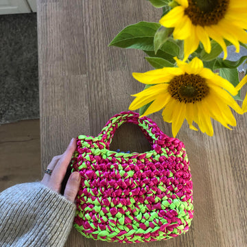 CROCHET PATTERN: Small easy handbag