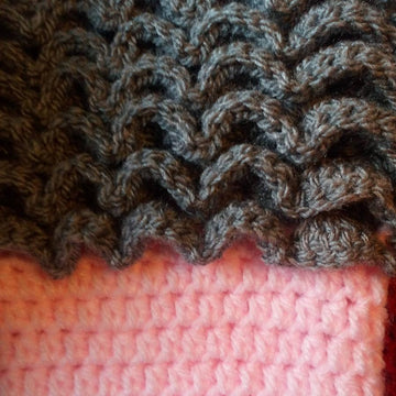 Ruffle Cuff Christmas Stocking