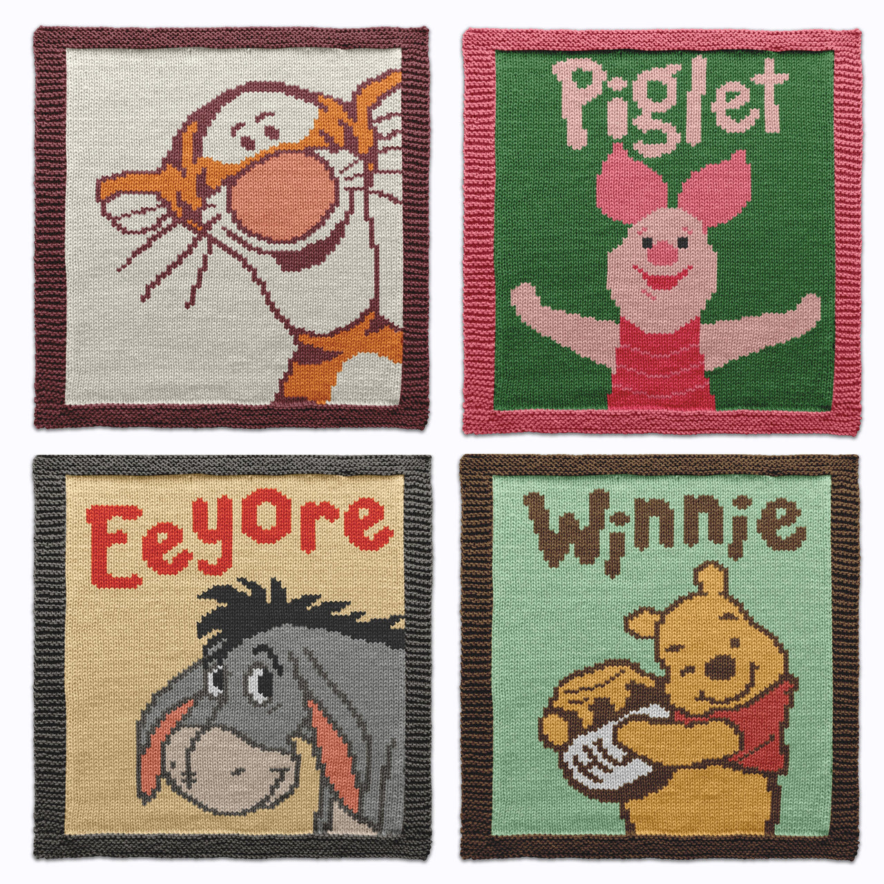 Set of squares - Winnie the Pooh Friends
