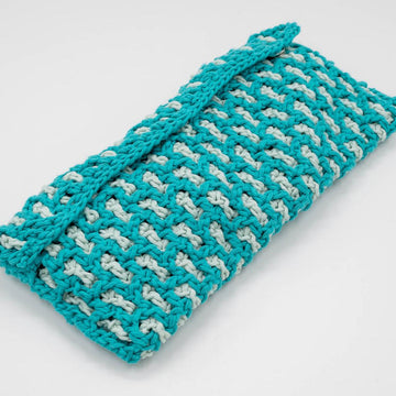 Interlocking Crochet Makeup Bag