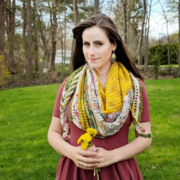The Dandelion Dance Shawl