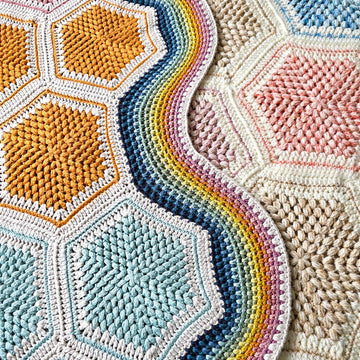 'Groovy Baby' Blanket