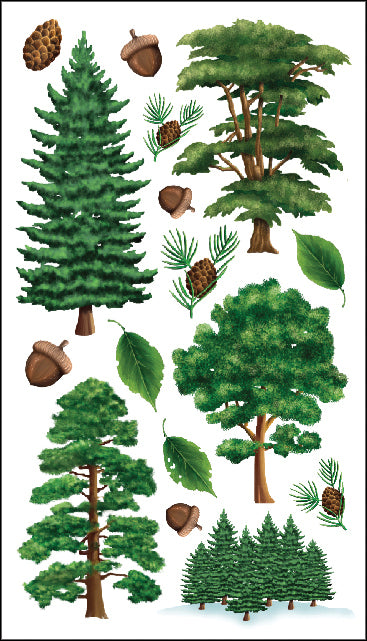 Sticko Stickers - Majestic Trees