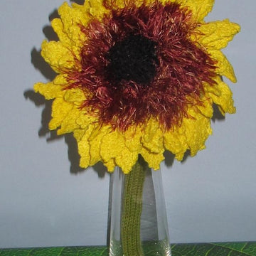 Sunflower knitting pattern