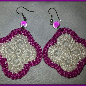 Crochet Earrings Pattern Unique Handmade Jewelry