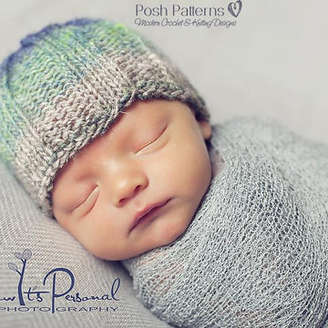 Ribbed Knit Beanie Pattern 277