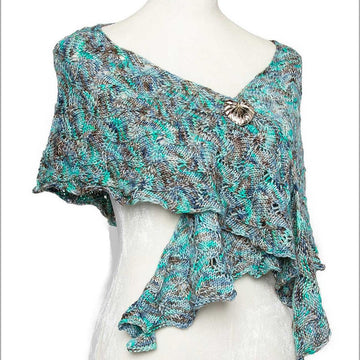Glass Ripples Shawl