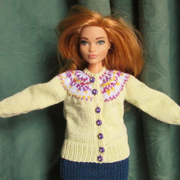 1:6th scale Fiona cardigan